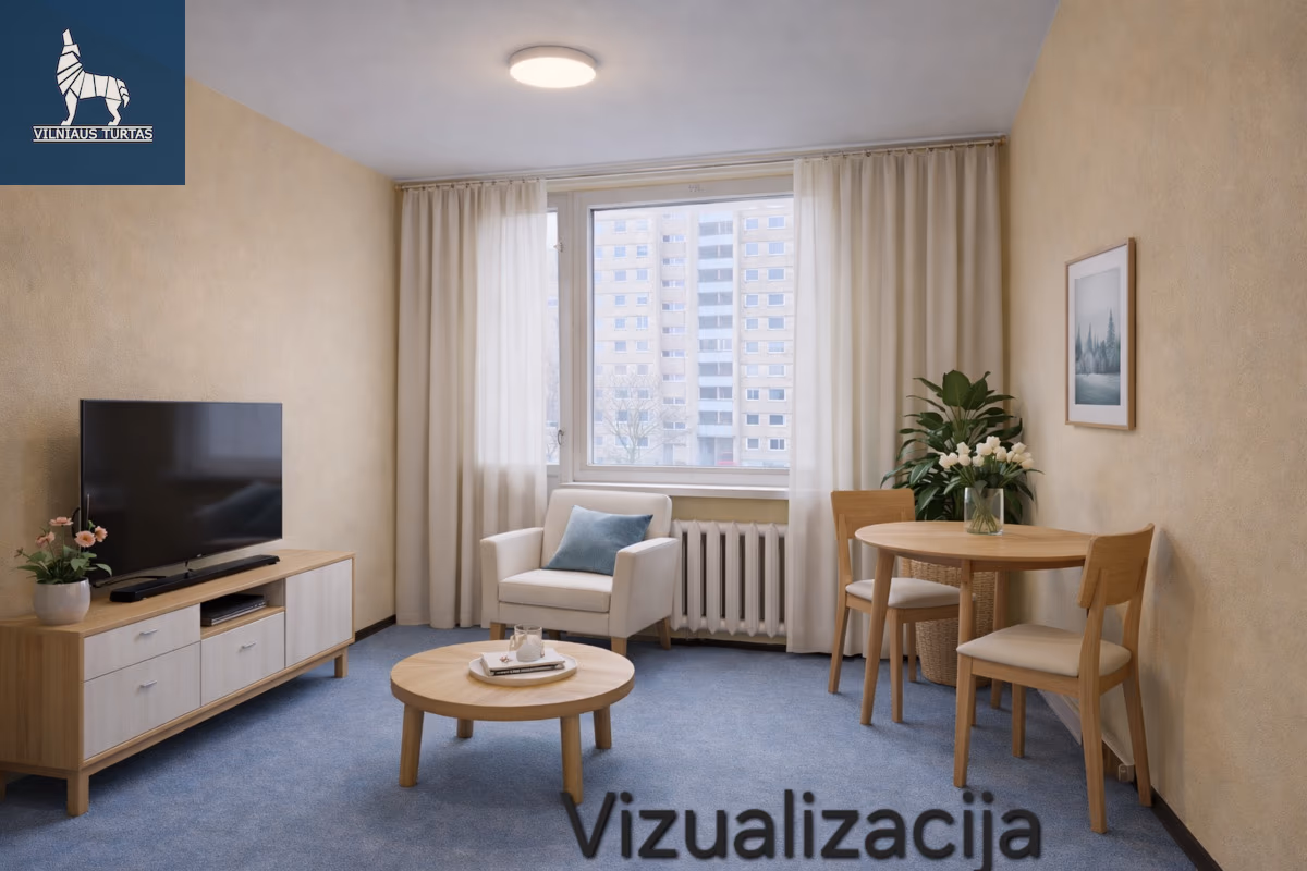 Parduodamas 20 m² Butas Vilniaus m.