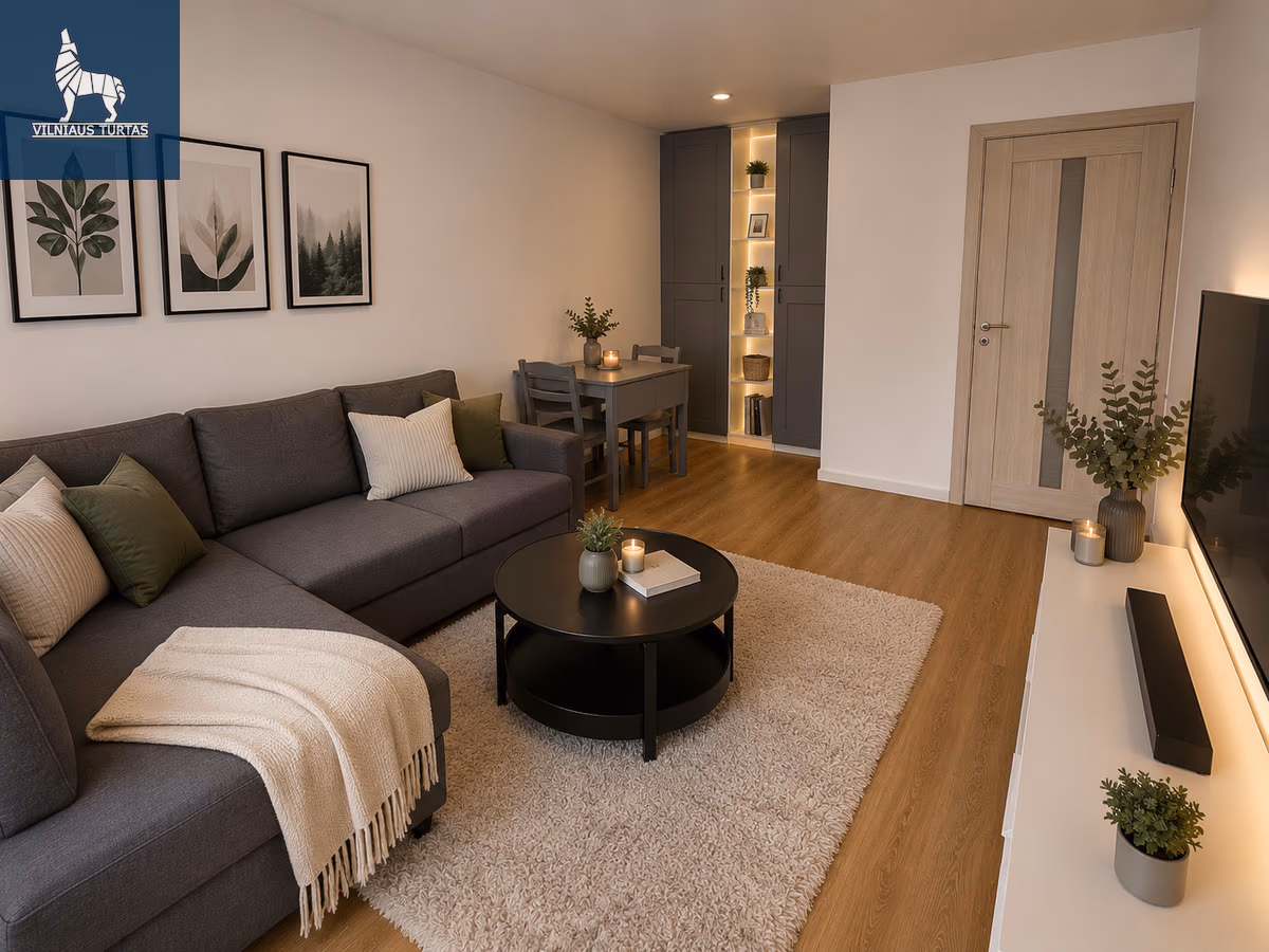 Parduodamas 44.17 m² Butas Vilniaus m.